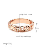 Vintage Spiral Hollow Finger Rings Wedding Party Unusual Rings