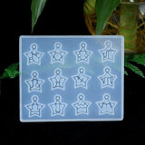 12 Constellations UV Crystal Epoxy Resin Mold DIY Keychain Necklace Pendant Mold