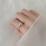 Trustdavis 925 Silver Sweet Ball Ring Women Wedding Gift DB1348