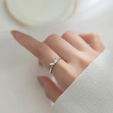 Trustdavis 925 Silver Sweet Ball Ring Women Wedding Gift DB1348