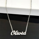Custom Stainless Steel Name Choker Necklace