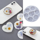 Epoxy Resin Heart Shape Silicone Molds for DIY Jewelry Making