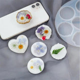Epoxy Resin Heart Shape Silicone Molds for DIY Jewelry Making