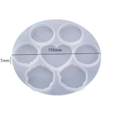 Epoxy Resin Heart Shape Silicone Molds for DIY Jewelry Making