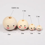 Smiley Beads DIY Crafts Jewelry Tools Hemu Loose Beads Home Decor Baby Toys