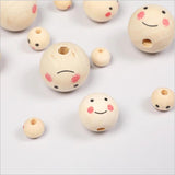 Smiley Beads DIY Crafts Jewelry Tools Hemu Loose Beads Home Decor Baby Toys