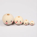 Smiley Beads DIY Crafts Jewelry Tools Hemu Loose Beads Home Decor Baby Toys