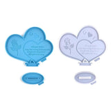 Heart-shaped Ornament Silicone Mold for Decoration