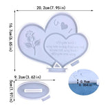 Heart-shaped Ornament Silicone Mold for Decoration