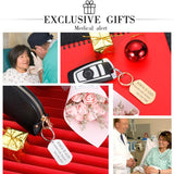 Medical Alert Keychain for Diabetes Asthma Mental Patients