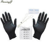 Body Piercing Kit 10 PRO 14G/16G Needle Forcep Jewelry Scissors Glove