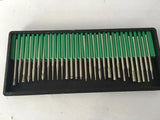 30pcs Diamond Dental Burrs Set 3mm Shank Diamond Tip Burs