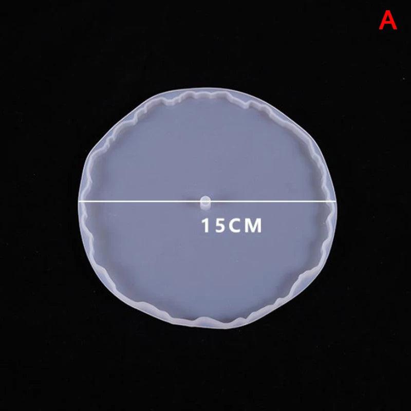 Three-Layer Fruit Dish Silicone Mold for DIY Epoxy Resin Tray Coaster