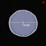 Three-Layer Fruit Dish Silicone Mold for DIY Epoxy Resin Tray Coaster