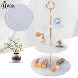 Three-Layer Fruit Dish Silicone Mold for DIY Epoxy Resin Tray Coaster