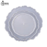 Three-Layer Fruit Dish Silicone Mold for DIY Epoxy Resin Tray Coaster