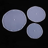 Three-Layer Fruit Dish Silicone Mold for DIY Epoxy Resin Tray Coaster
