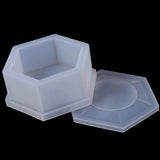 Silicone Jewelry Storage Box Mold Round Organizer DIY Resin Casting Mold