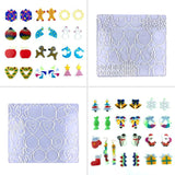 Christmas Series Earring Molds Jewelry Tools Resin Mold