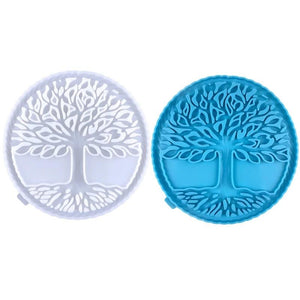 Life Tree Silicone Mold Resin Epoxy Mold Wall Mounted Hanging Decoration