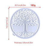 Life Tree Silicone Mold Resin Epoxy Mold Wall Mounted Hanging Decoration