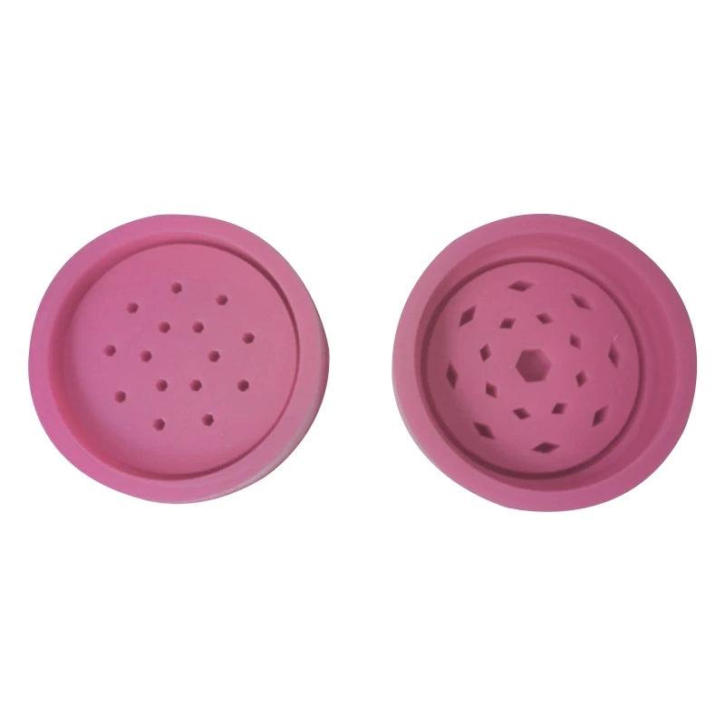 DIY Tobacco Grinder Leaf Herbal Herb Smoke Spice Crusher Silicone Mould