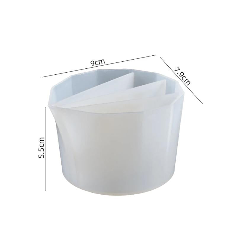 Crystal Silicone Cup for Epoxy Resin Casting