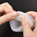 5pcs 100ml Silicone Measuring Cups Clear Graduated Epoxy Split Cup