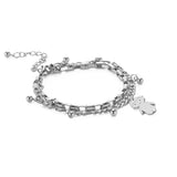Sipuris Engraving Name Bracelet Stainless Steel Custom Boys Girls Bangle