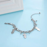 Sipuris Engraving Name Bracelet Stainless Steel Custom Boys Girls Bangle