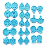 Small Silicone Earring Mold for Resin Jewelry Making