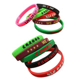 8mm Silicone Wristband Wrist Bands for Events, Party, Weddings