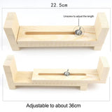 Natural Wood Braided Rope Jewelry Tools DIY Making Bracelets Necklace
