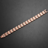 Copper Magnetic Therapy Link Bracelet for Men