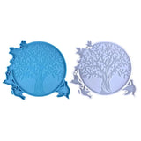 HXBA Tree-of-Life & Bird Resin Molds Wall Art Pendant Silicone Mold Epoxy Cast