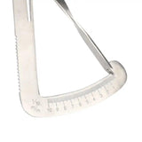 Stainless Steel Caliper Ruler 0-10mm Jewelry Stones Measuring Tool