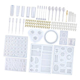 Casting Diamonds Accessories Pendant Kit for Earrings Charm Ear Stud Bracelet