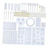 Casting Diamonds Accessories Pendant Kit for Earrings Charm Ear Stud Bracelet
