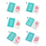 Flower Hanging Tag Epoxy Resin Mold for DIY Crafts