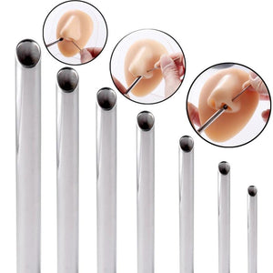 1pcs 2-8mm Steel Body Jewelry Piercing Tool Piercer Needle Holder