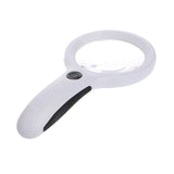 10X Large Magnifying Glass with LED Light for Coins Stamps Jewelry