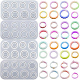 Classic Style Jewelry Rings Epoxy Resin Mold DIY Couple Gift Ring Silicone