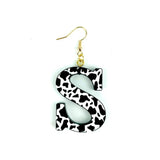 Resin Keychain Earrings Molds DIY Alphabet Number Casting Mold