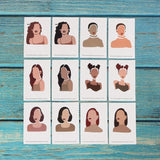 Women Jewelry Display Card 100Pcs Earring Packaging Holders Paper