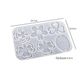 Epoxy Resin Mold Cactus Butterfly Pendants Silicone