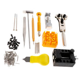 140-Piece Watch Repair Tool Kit Back Case Opener Spring Pin Remover