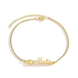 Name Bracelets Stainless Steel For Baby Women Jewelry