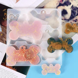 Bone Shape Silicone Mold Epoxy Resin for Pet Pendant Jewelry
