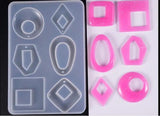 6 Pendant Silicone Mold Resin Epoxy Resin Molds
