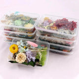 Colorful Dried Flower Plant Aromatherapy Candle Resin DIY Jewelry Craft